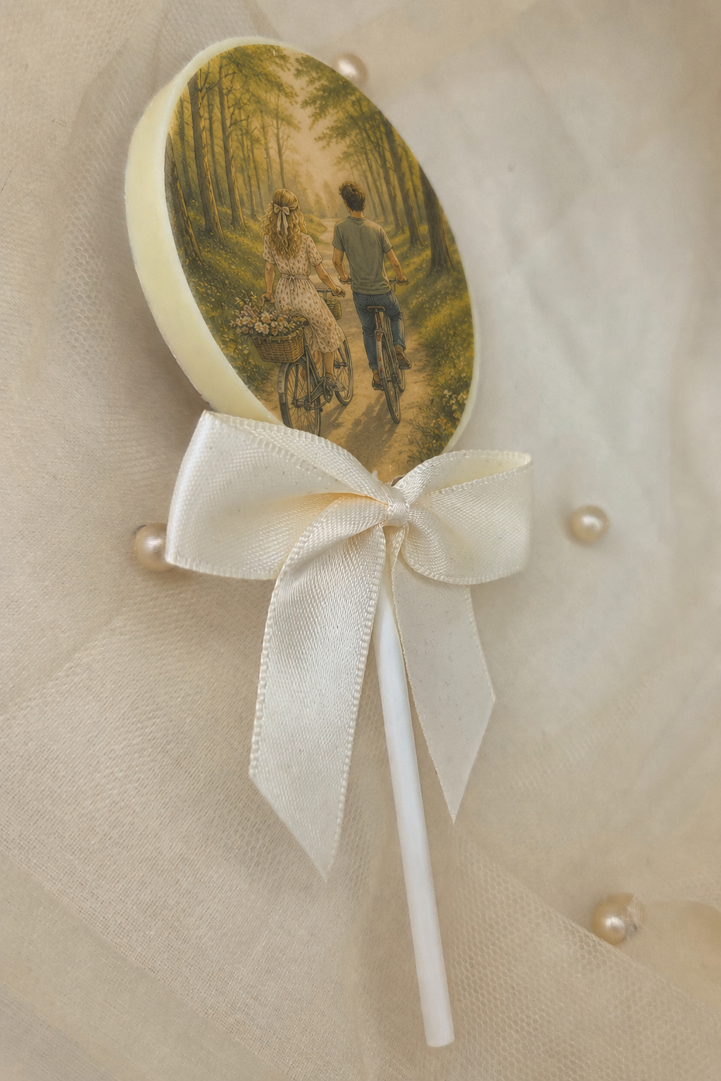 Personalised And They Lived Happily Ever After Woodland Romance Anniversary Card and Chocolate Gift Box