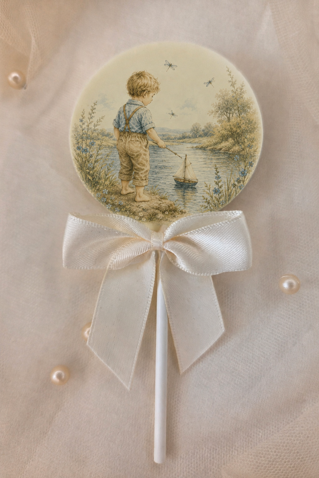 Personalised Little Sailor Boy Birthday Card and Chocolate Gift Box