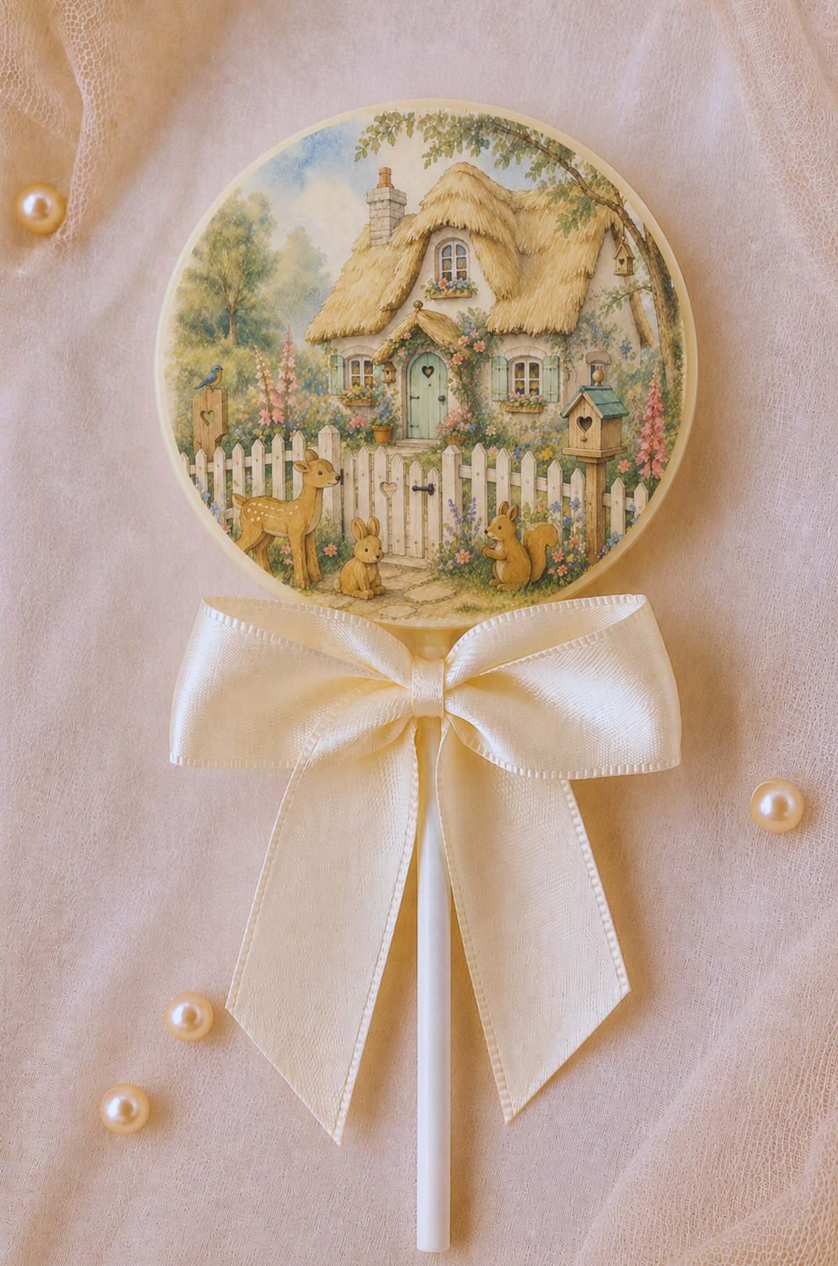 Personalised Fairytale New Home Card and Chocolate Gift Box