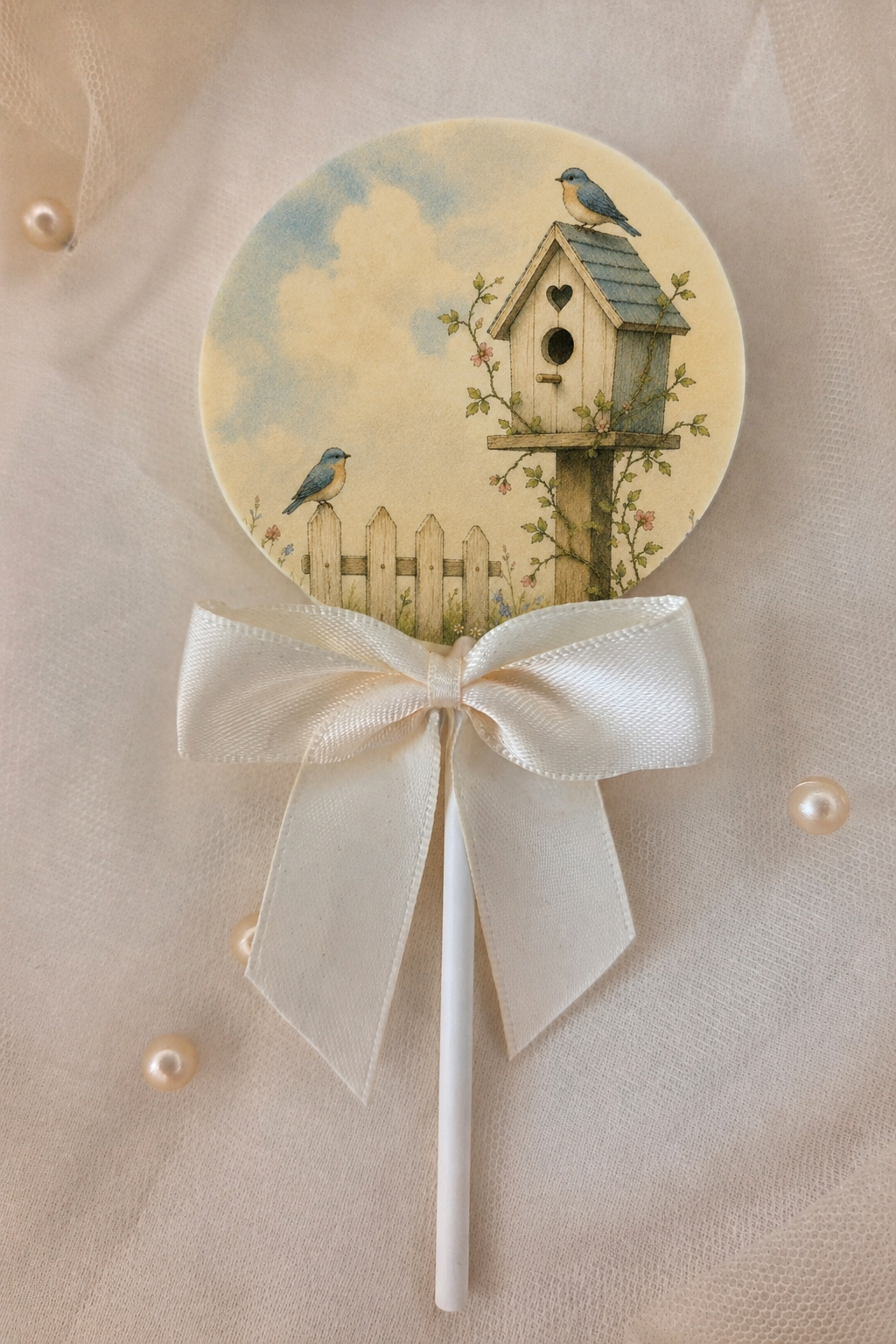 Personalised Bird House New Home Card and Chocolate Gift Box