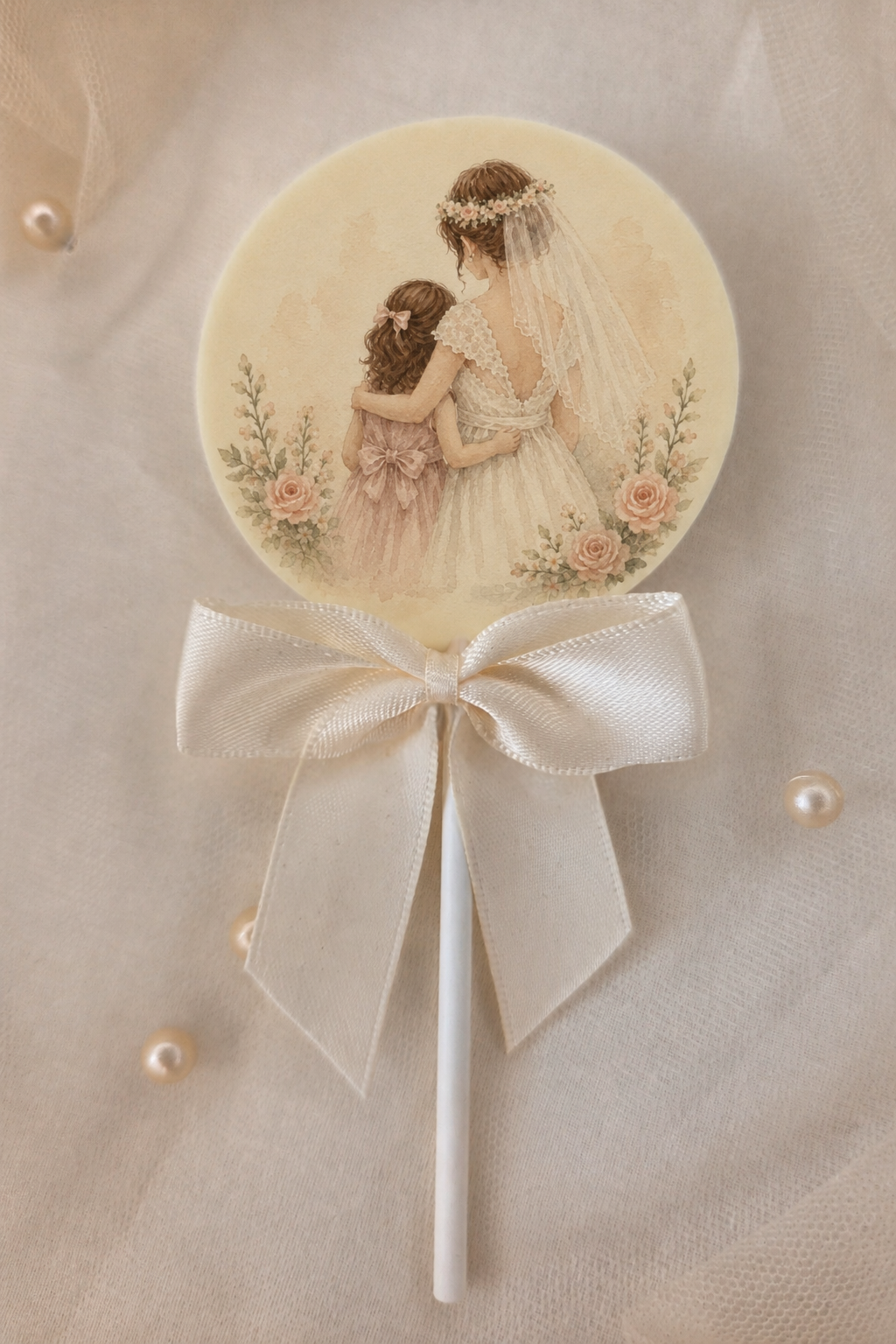Personalised A Sweet Thank You For Being My Flower Girl Card and Chocolate Gift Box