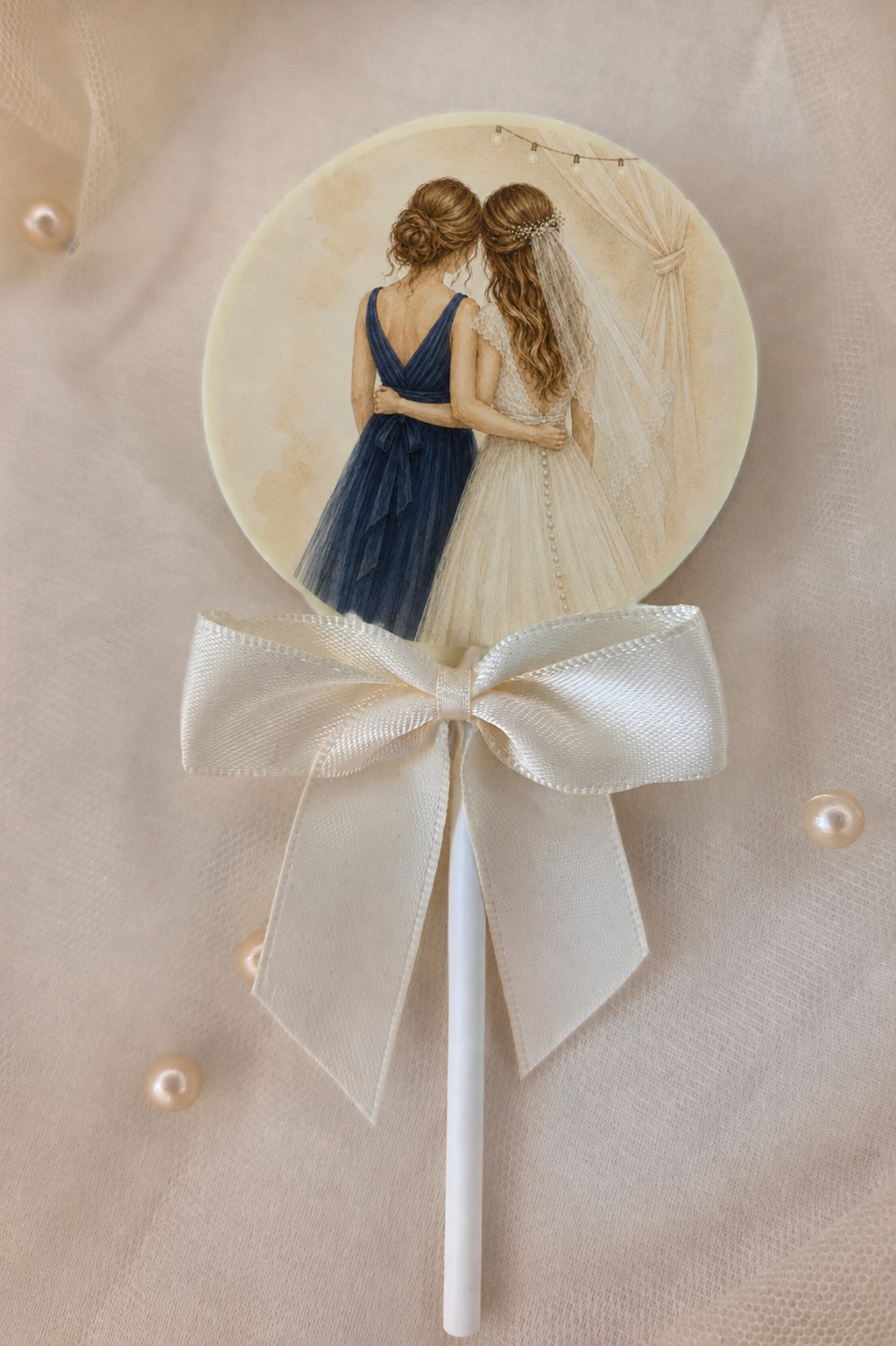 Personalised Will You Be My Maid Of Honour Card and Chocolate Gift Box