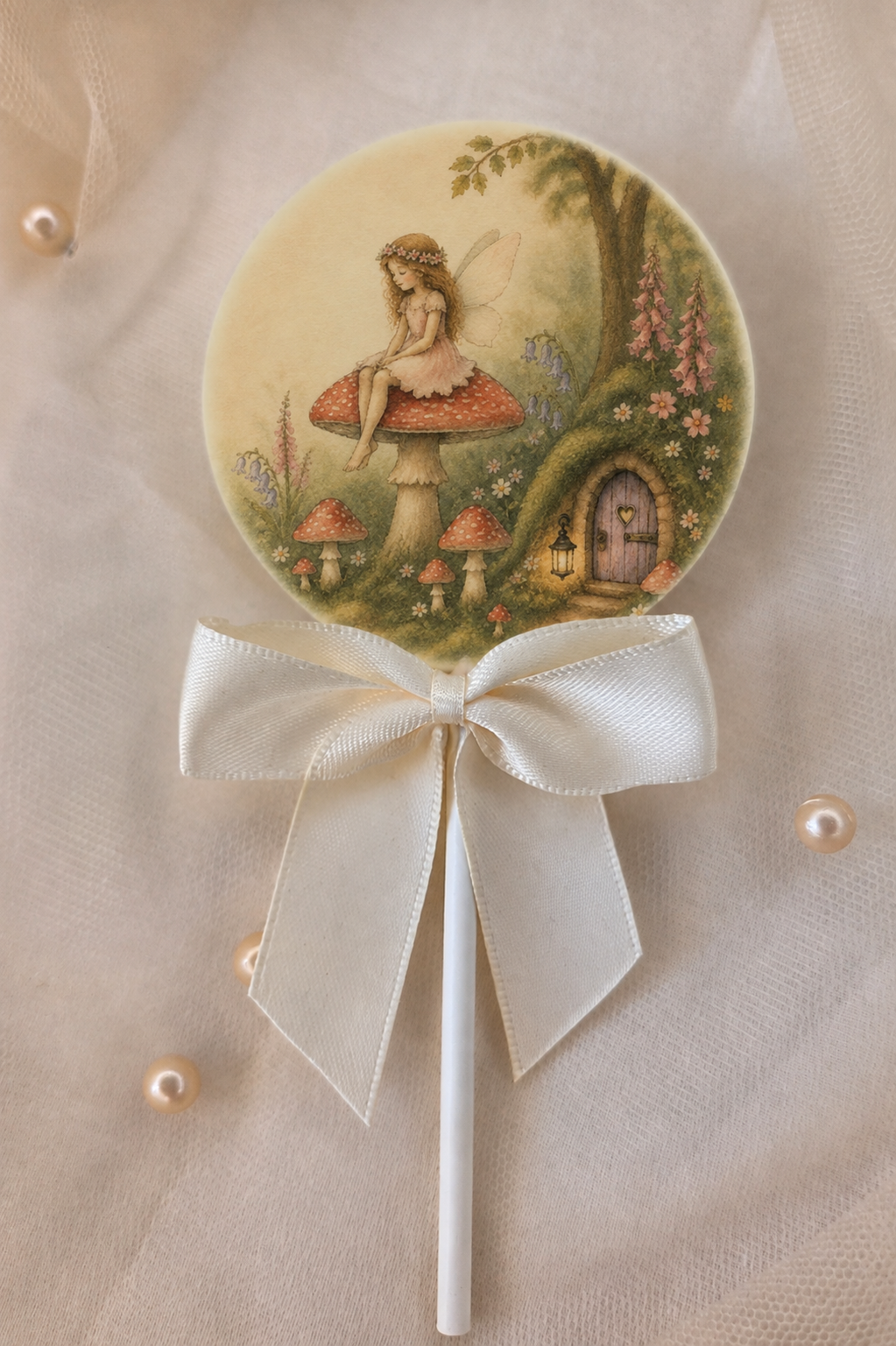 Personalised Enchanted Forest Thank You Card and Chocolate Gift Box