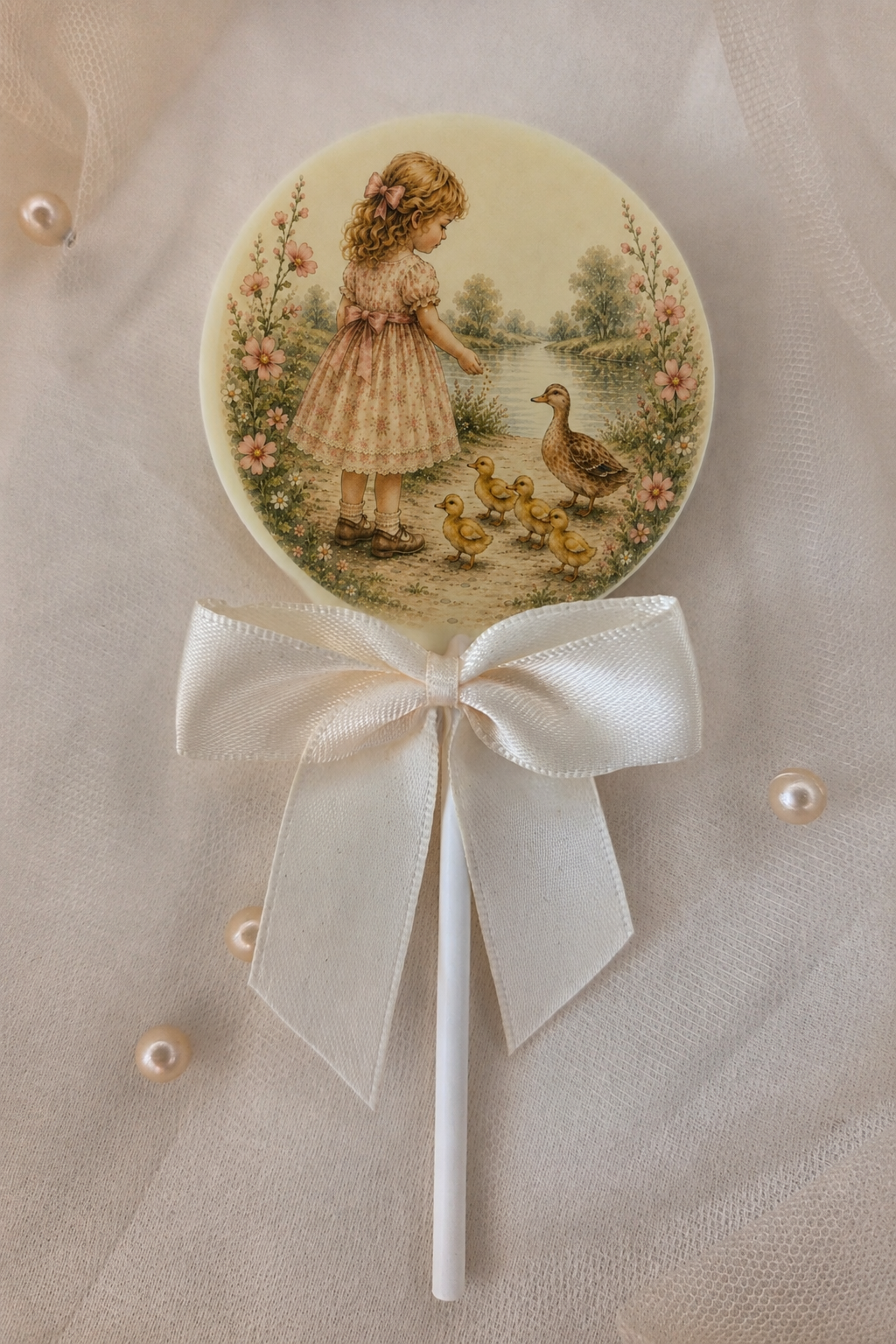 Personalised Duck and Ducklings Birthday Card and Chocolate Gift Box