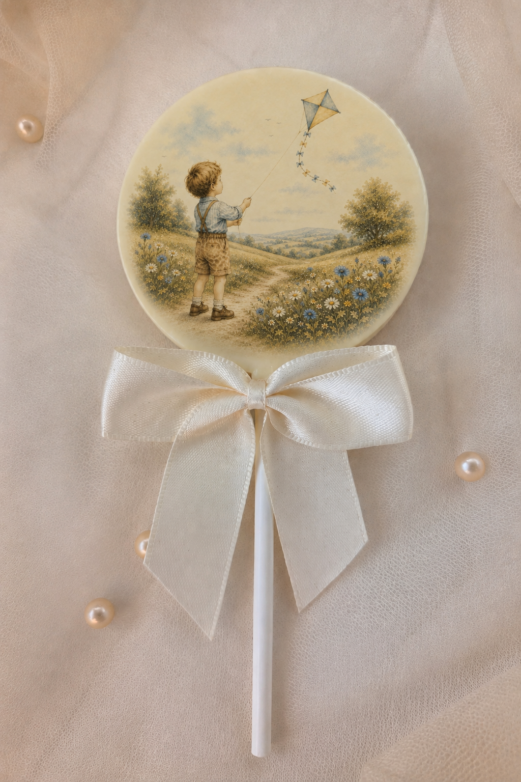 Personalised Chasing the Wind Birthday Card and Chocolate Gift Box