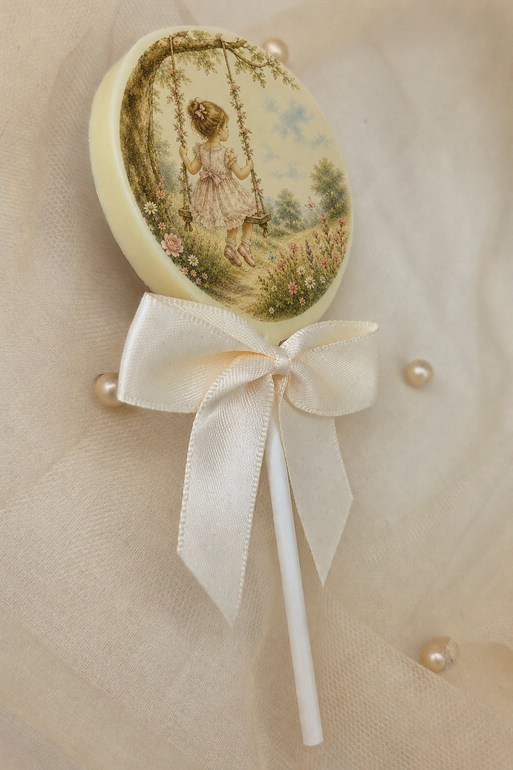 Personalised The Woodland Swing Birthday Card and Chocolate Gift Box