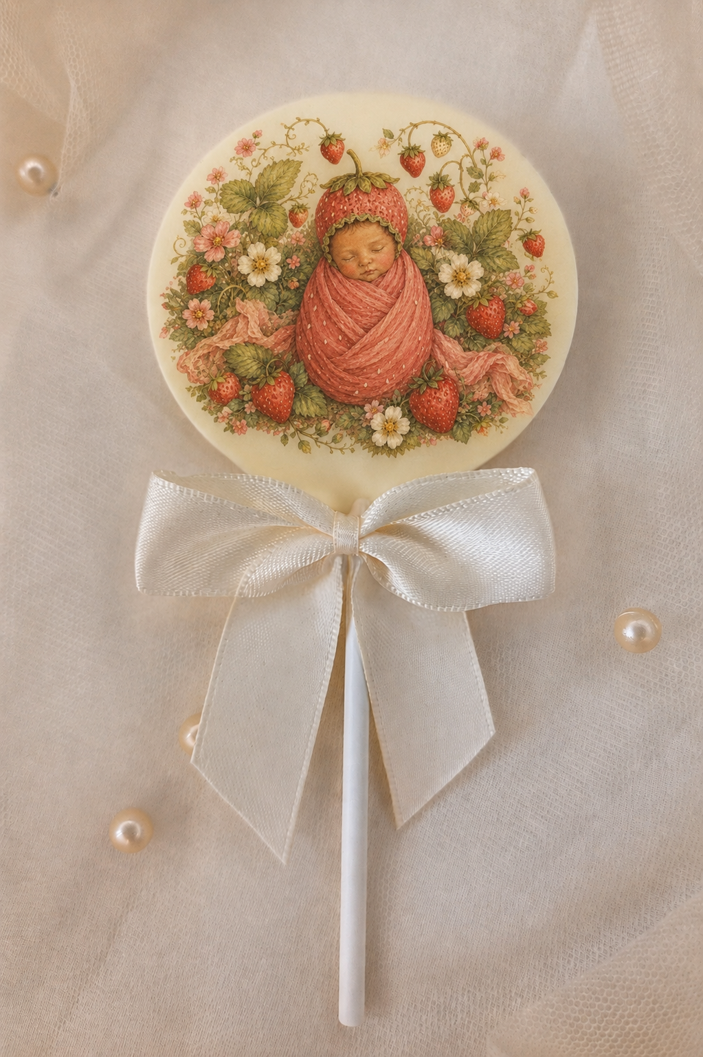 Personalised Berry Special New Baby Card and Chocolate Gift Box